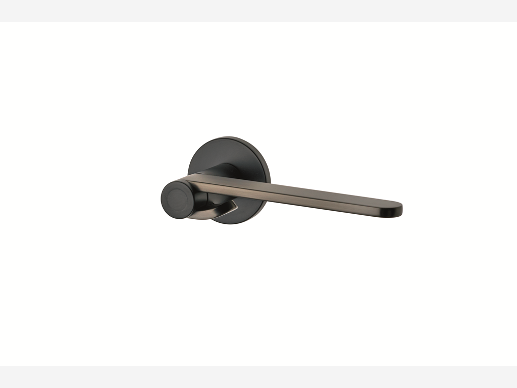 Maniglia Clip Rosetta Tonda d.50x5h Bocchetta Foro Chiave varie finiture | GPB Ghidini - immagine 2